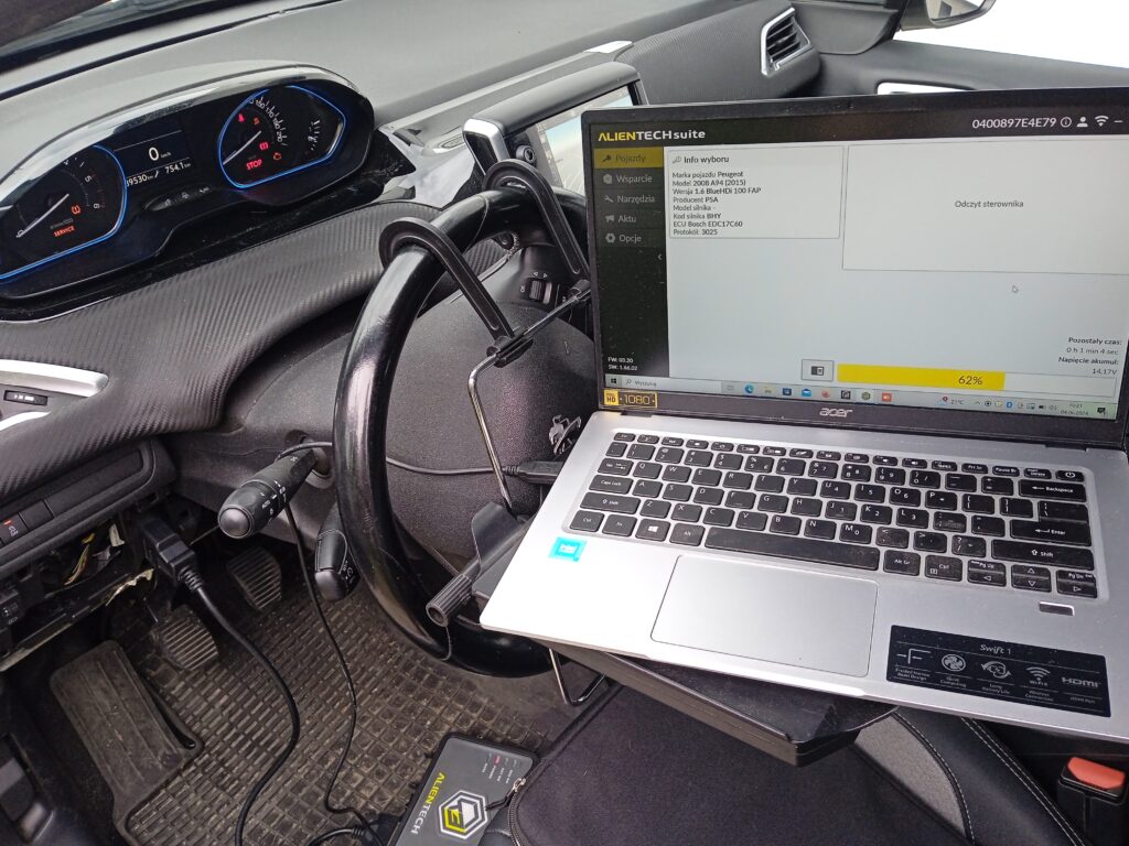 Wyłączenie Systemu Adblue Peugeot 2008 1.5 Blue HDI